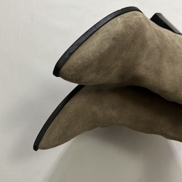 EVERLANE THE BOSS LEATHER SUEDE ANKLE BOOTS SIZE 5 - Picture 5 of 7